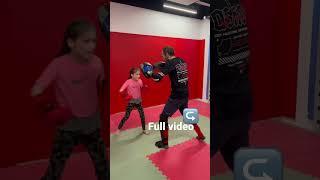 Sofia 9 years old future boxing champion #shorts #boxing #girl