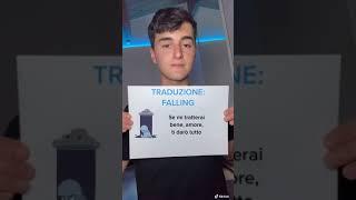 Traduzione Falling di Trevor Daniel trend Tiktok #shorts