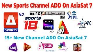 Pakistani Channels Come Back On AsiaSat 7 || 2 Sports HD Channel FTA || AsiaSat 7 new update