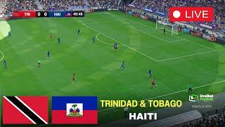  LIVE: Trinidad and Tobago vs Haiti | Gold Cup | Full Match Now simulation eFootball