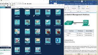 Lab - Configuring a Switch Management Address