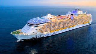 Top 5 Biggest cruise ships in the world / biggest ship in the world / best cruise ships 2024