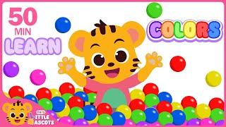 Color Song | Learn Colors | Little Mascots Nursery Rhymes & Kids Song