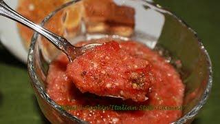 Italian Fresh Salsa Recipe Video