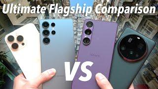 [EN]Ultimate Test! Sony Xperia 1 VII vs Galaxy S25 Ultra vs Xiaomi 15 Ultra vs iPhone 16 Pro Max!