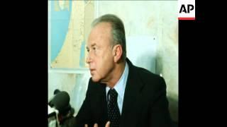 UPITN 5 11 76 PRIME MINISTER RABIN COMMENT ON US ELECTIONS RESULT