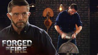 GYM WEIGHTS Used to Forge the Nagamaki?! | Forged in Fire