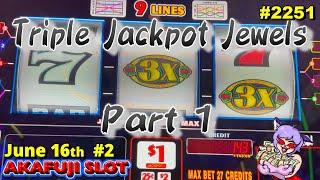 Triple Jackpot Jewels Slot Machine at Yaamava Casino