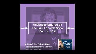 Tina Fedeski on The Sam Laprade Show, CityNews | Dec. 14, 2021 | Courtesy of Rogers Sports & Media