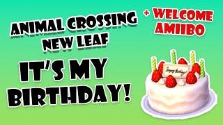 ACNL - Welcome Amiibo: My Birthday!