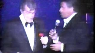 Jerry Lewis surprises Dean Martin at his B'day '89