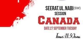 SEERAT UL NABI (sw) || CANADA VANCOUVER || USTADHA UMM E HAMZA SAHIBA || BANAT ACADEMY || 2022