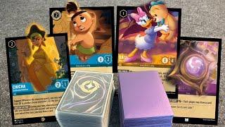 Sapphire Steel  vs  Hyper Aggro  Disney Lorcana Gameplay