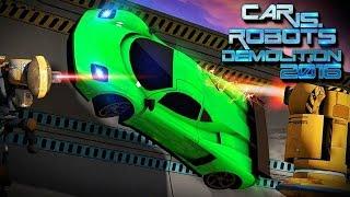 Car Vs. Robots Demolition 2016 - Android Gameplay HD