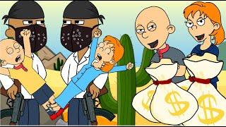 Classic Caillou and Classic Rosie Sell Caillou and Rosie Get Grounded!