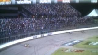 2015 Indy Car Iowa Corn 300 FINISH|| Ryan Hunter-Rey WINS!!