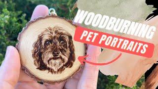 Pyrography Pet Portraits | Woodburning Projects That Sell #2