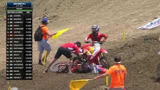 2019 Fox Raceway National: 250 Moto 1 Jordan Smith and Hunter Lawrence