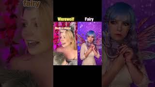 Meeting a fairy for the first time #funny #halloween #pov