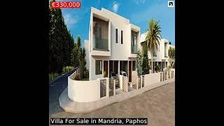 3 Bedrooms Villa For Sale in Mandria, Paphos, Cyprus