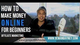 How To Make Money Online For Beginners (Affiliate Marketing) - In PLAIN ENGLISH!