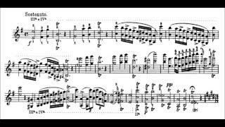 Niccolò Paganini - Caprice for Solo Violin, Op. 1 No. 3 (Sheet Music)