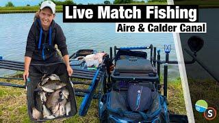 Live Match Fishing - Aire & Calder Canal - Newbridge