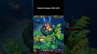 Satanic Carry Meepo Destroying items: End AFK #dota2