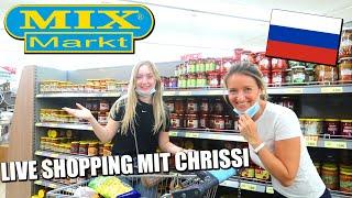 XXL- LIVE Einkauf bei Mix Markt mit Chrissi   marieland