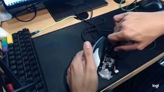 How to install a paracord cable on your Intellimouse Pro