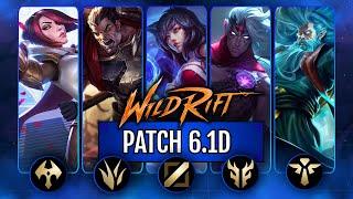 Wild Rift: BEST Champions & Builds for EVERY ROLE - Patch 6.1d