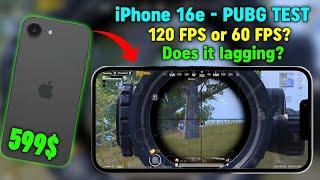 iPhone 16e PUBG TEST | 120FPS or 60FPS? | Does it lagging?