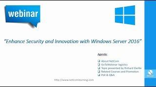 Top Security Features on Windows Server 2016 (Product: Windows Server)