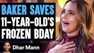 BAKER SAVES 11-Year-Old's FROZEN BIRTHDAY Ft. Rosanna Pansino  | Dhar Mann