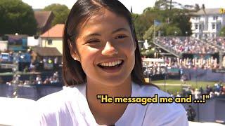 Emma Raducanu on playing mixed doubles with Carlos Alcaraz at US Open