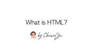 What is HTML (Hypertext Markup Language)