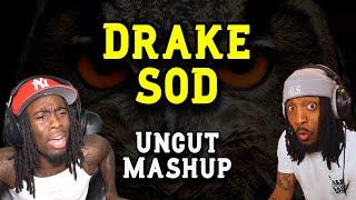 DRAKE WITH THE MELODIES - Drake - SOD - REACTION MASHUP/COMPILATION