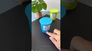 How to make Easy Origami Paper Dustbin DIY Paper Trash Bin dustbin kaise banate hai The Craft ideas