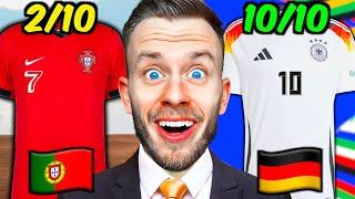 EURO 2024 Trikot-Ranking: Wer hat das Schönste?  Wer das Hässlichste? 