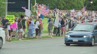 Protestors take to the streets in Hampton Roads and northeastern North Carolina