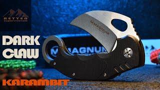 Karambit knife Boker Magnum Dark Claw - Fast and quiet review - Solid and ergonomic design - Retten