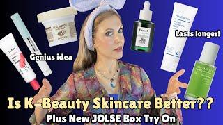 Is K-Beauty Skincare Better than Western? (Jolse Box Try On)