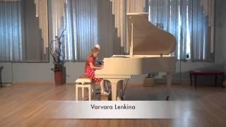 Sperontes "Menuet" Varvara Lenkina 7 y.o.