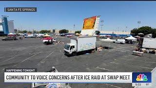 Immigration raid clears out shoppers, vendors at Santa Fe Springs Swap Meet