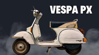 40 year old rusty Vespa | Perfect restoration