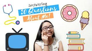 MY FIRST YOUTUBE VIDEO! Answering 20 Questions About Me!