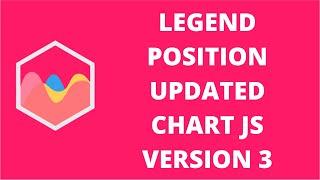 Legend Position Update Chart JS 3 | ChartJS 3