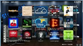 Tv Guide INTEGRATION WITH cCLOUD Add-on, not affiliated with kodi/xbmc