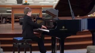 Daniel Alter  Chopin Waltz in C sharp minor - Kiwanis 2017