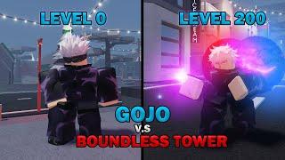 Zero to MAX Level as Gojo ( The Strongest ) | A Universal Time 3.0